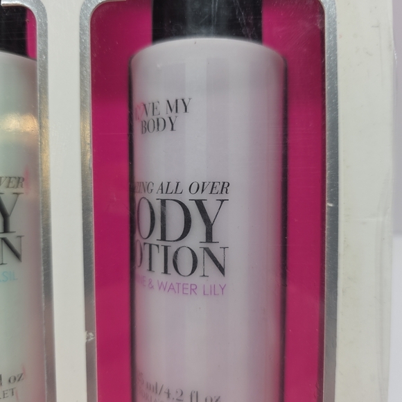 Victoria's Secret Love My Body Lotion Set - Pink, Peach & Mint - Picture 5 of 6